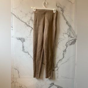 ZARA super comfortable high waisted legging type pant. Velvet